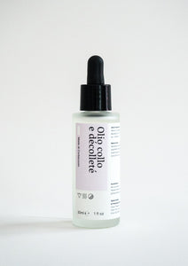 Neck and décolleté oil